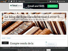 Tablet Screenshot of fcpeclaudebernard.over-blog.com