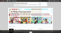 Desktop Screenshot of chiarapeople.over-blog.com