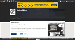Desktop Screenshot of animal.libre.over-blog.com