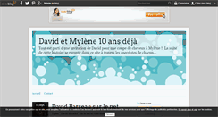 Desktop Screenshot of davidetmylene.over-blog.com