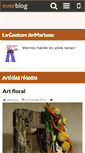 Mobile Screenshot of lacouturedemarinou.over-blog.com