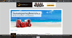 Desktop Screenshot of instampartages.over-blog.com