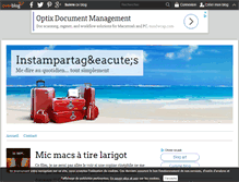 Tablet Screenshot of instampartages.over-blog.com