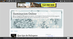 Desktop Screenshot of iluminaciononline.over-blog.es