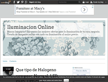 Tablet Screenshot of iluminaciononline.over-blog.es