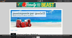 Desktop Screenshot of passionpoesie.over-blog.com