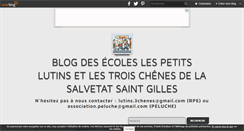 Desktop Screenshot of lutins3chenes.over-blog.com