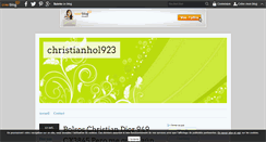 Desktop Screenshot of christianhol923.over-blog.com