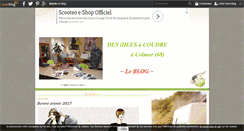 Desktop Screenshot of desideesacoudre.over-blog.com
