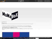 Tablet Screenshot of mumabox.over-blog.com