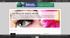 Desktop Screenshot of mako-mum.over-blog.com