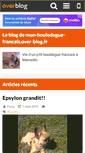 Mobile Screenshot of mon-bouledogue-francais.over-blog.fr