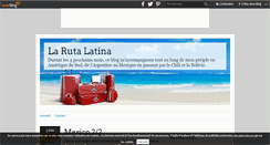 Desktop Screenshot of larutalatina.over-blog.com