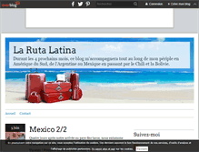 Tablet Screenshot of larutalatina.over-blog.com