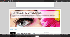 Desktop Screenshot of festival-apart.over-blog.com