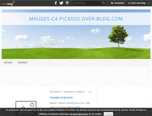 Tablet Screenshot of mauges-c4-picasso.over-blog.com