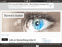Tablet Screenshot of livingamongpredators.over-blog.com