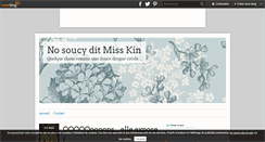 Desktop Screenshot of misskin.over-blog.com