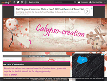 Tablet Screenshot of calypso-creation.over-blog.com