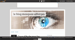 Desktop Screenshot of mosquee-alforqan.over-blog.com