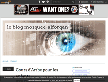 Tablet Screenshot of mosquee-alforqan.over-blog.com