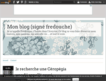 Tablet Screenshot of fredouche.over-blog.fr