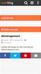 Mobile Screenshot of labeille.over-blog.com