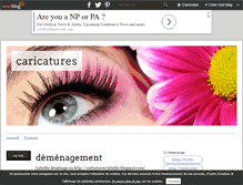 Tablet Screenshot of labeille.over-blog.com