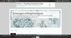 Desktop Screenshot of echanges-orthophoniques.over-blog.com