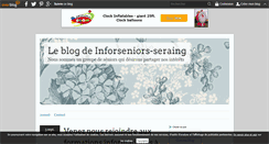 Desktop Screenshot of inforseniors-seraing.over-blog.com