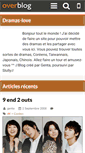 Mobile Screenshot of dramas-love.over-blog.com