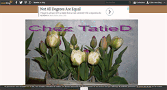 Desktop Screenshot of chez-tatied.over-blog.com