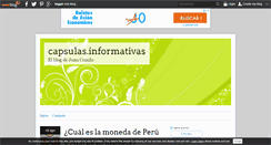 Desktop Screenshot of capsulas.informativas.over-blog.es