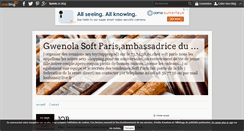 Desktop Screenshot of gwenolasoftparis.over-blog.com