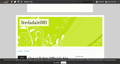 Desktop Screenshot of fredadale081.over-blog.com