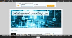 Desktop Screenshot of dofuskamas66.over-blog.com
