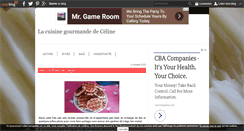 Desktop Screenshot of celinecuisinegourmande.over-blog.com