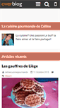 Mobile Screenshot of celinecuisinegourmande.over-blog.com