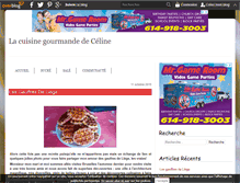 Tablet Screenshot of celinecuisinegourmande.over-blog.com