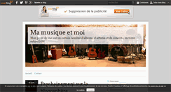 Desktop Screenshot of iloverocknroll.over-blog.com