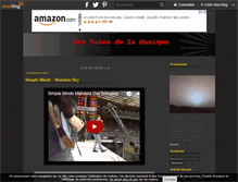 Tablet Screenshot of lesvoiesdelamusique.over-blog.com