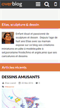 Mobile Screenshot of eliaslartiste.over-blog.com