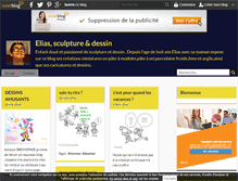 Tablet Screenshot of eliaslartiste.over-blog.com