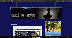 Desktop Screenshot of godsofabyss.over-blog.com