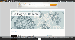 Desktop Screenshot of elle-adore.over-blog.com