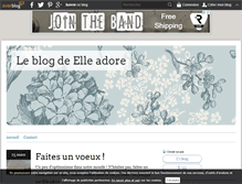 Tablet Screenshot of elle-adore.over-blog.com