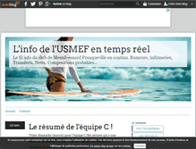 Tablet Screenshot of info-usmef.over-blog.fr