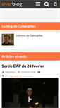 Mobile Screenshot of cybergilles.over-blog.com