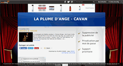 Desktop Screenshot of laplumedange.over-blog.com