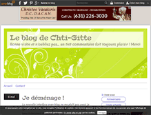 Tablet Screenshot of chti-gitte.over-blog.com